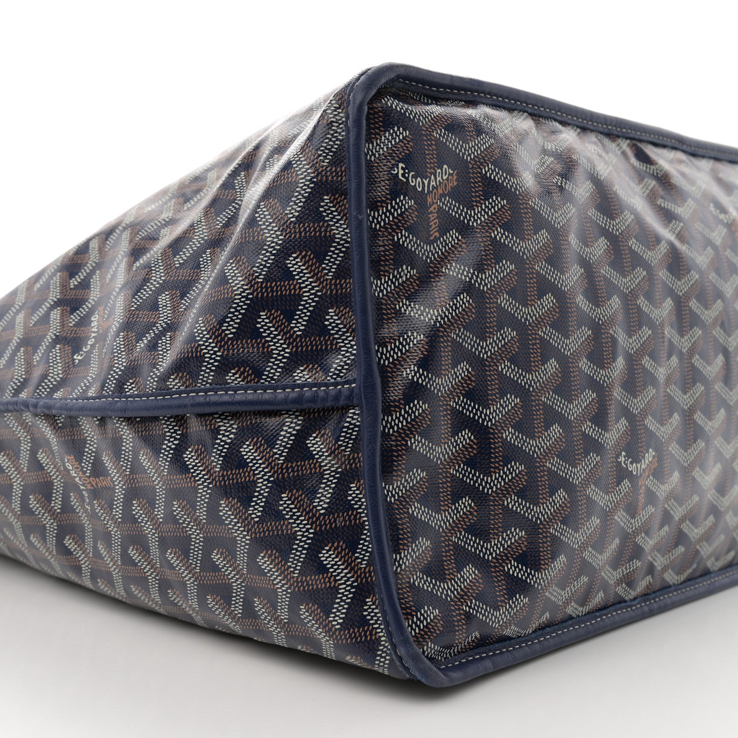 Goyard Goyardine Reversible Anjou GM Navy 14 of 19