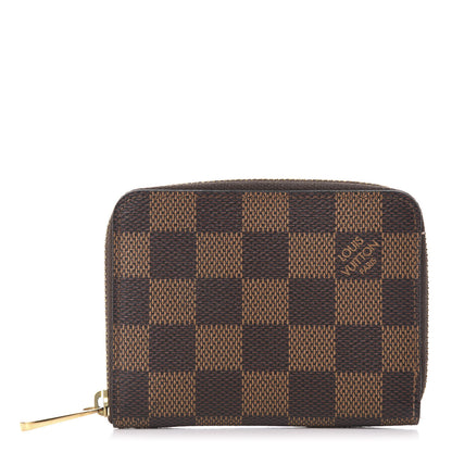 Louis Vuitton Damier Ebene Zippy Coin Purse 1 of 7