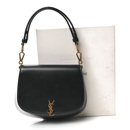 Saint Laurent Box Calfskin Mini Voltaire Top Handle Bag Black 12 of 12