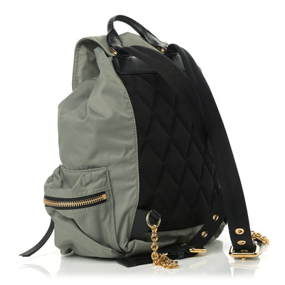 Burberry Nylon Medium Rucksack Backpack Apple Green 2 of 8