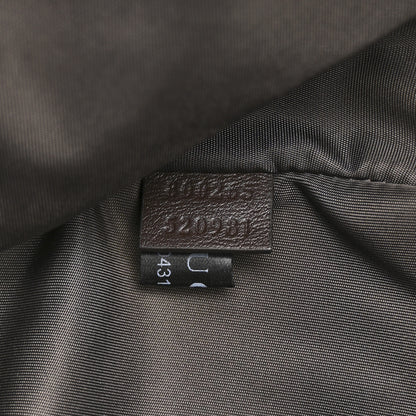Gucci GG Monogram Medium Backpack Brown 7 of 13
