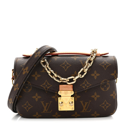 Louis Vuitton Monogram Pochette Metis East West 1 of 12