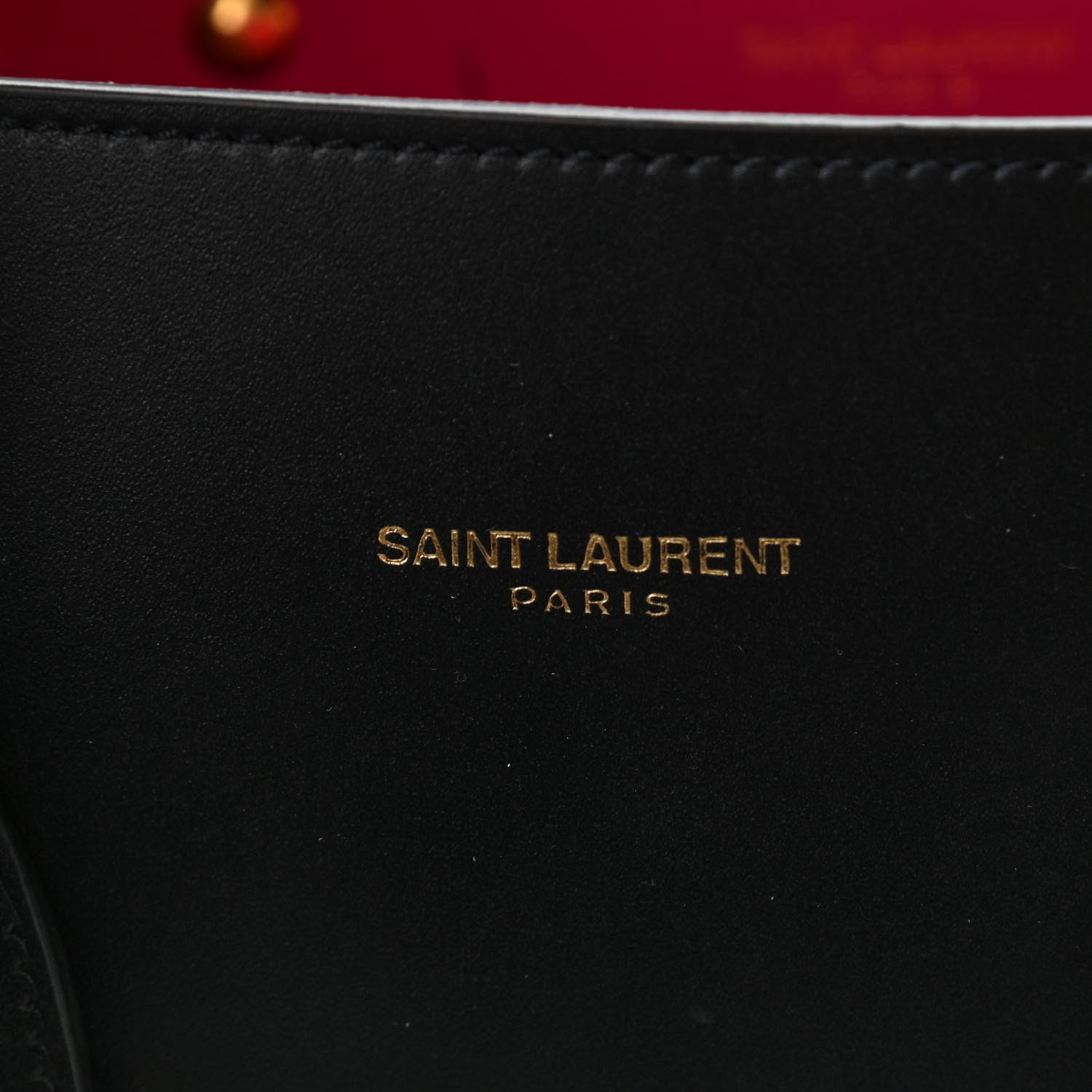 Saint Laurent Calfskin Small Sac De Jour Black Fuchsia 7 of 11