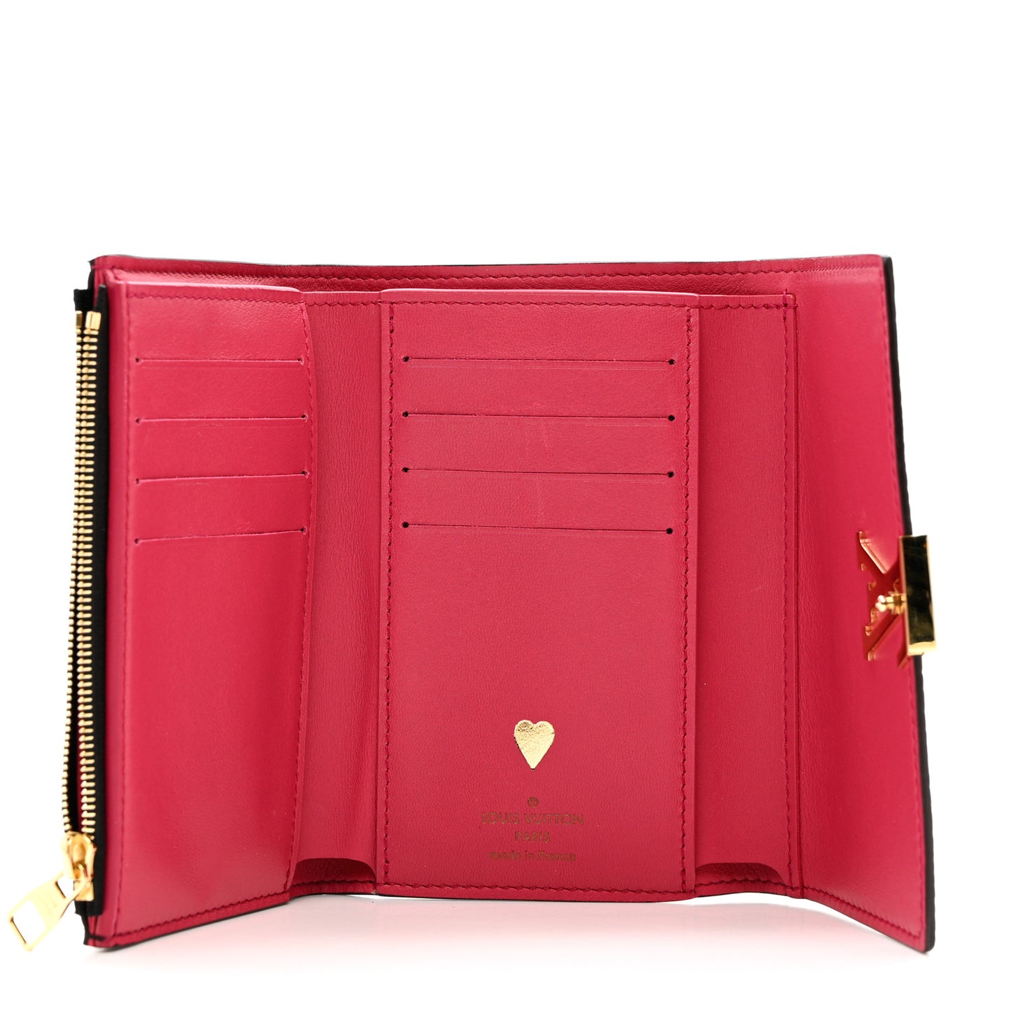 Taurillon Capucines Compact Wallet Black