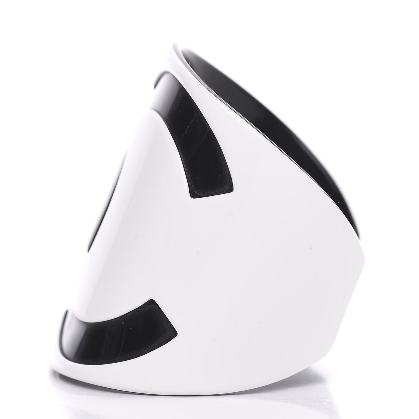 Resin CC Wide Cuff White Black
