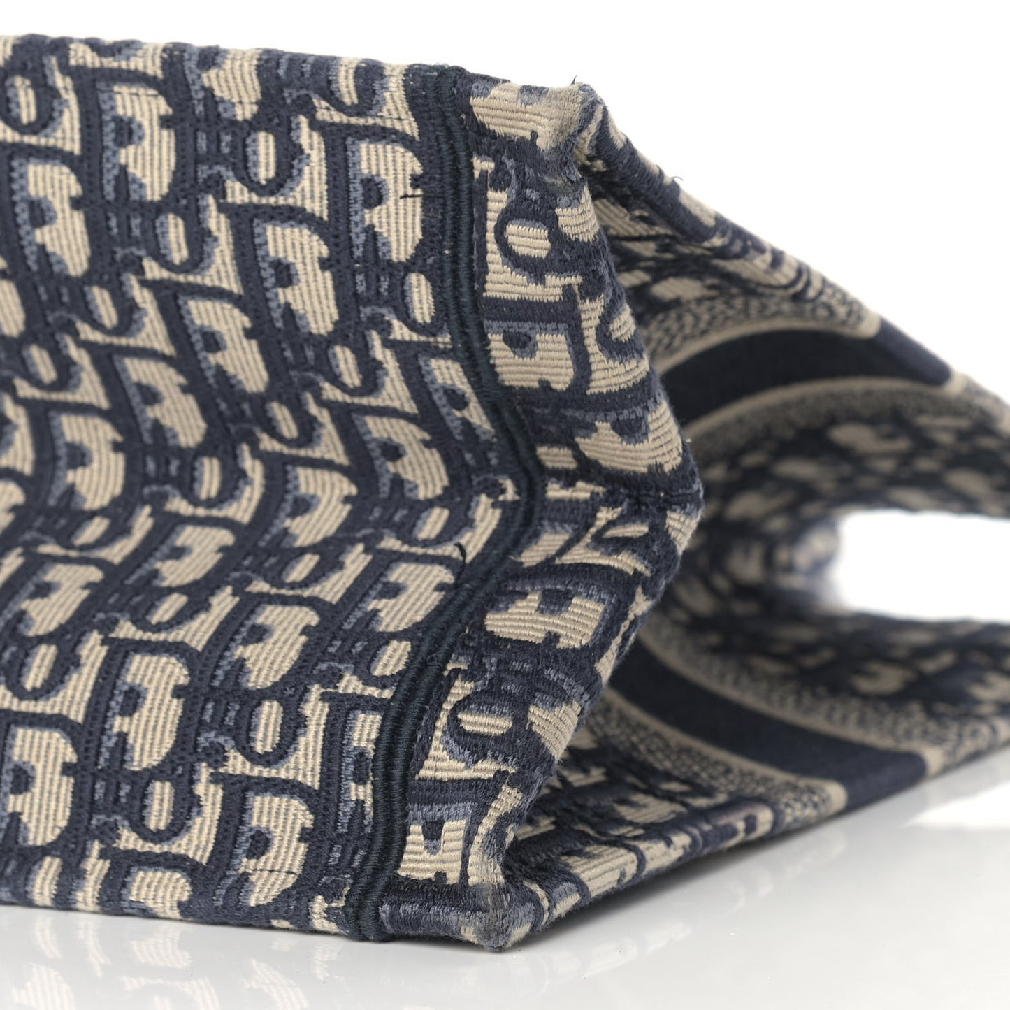 Oblique Medium Book Tote Blue Multicolor