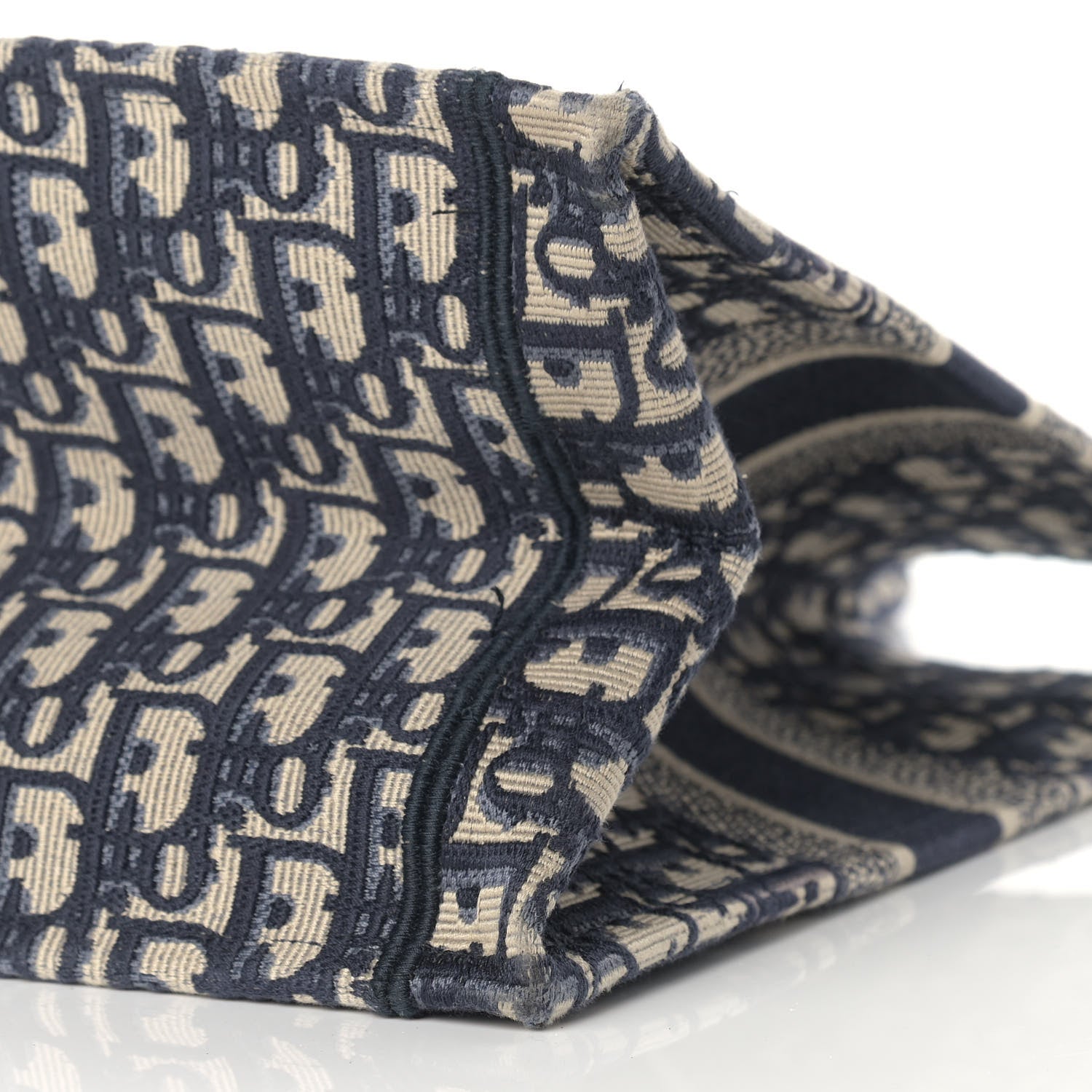 Christian Dior Oblique Medium Book Tote Blue Multicolor 9 of 11