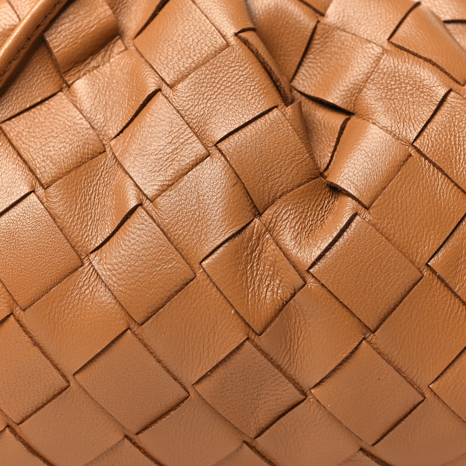 Bottega Veneta Nappa Intrecciato The Mini Pouch Carmel 8 of 10