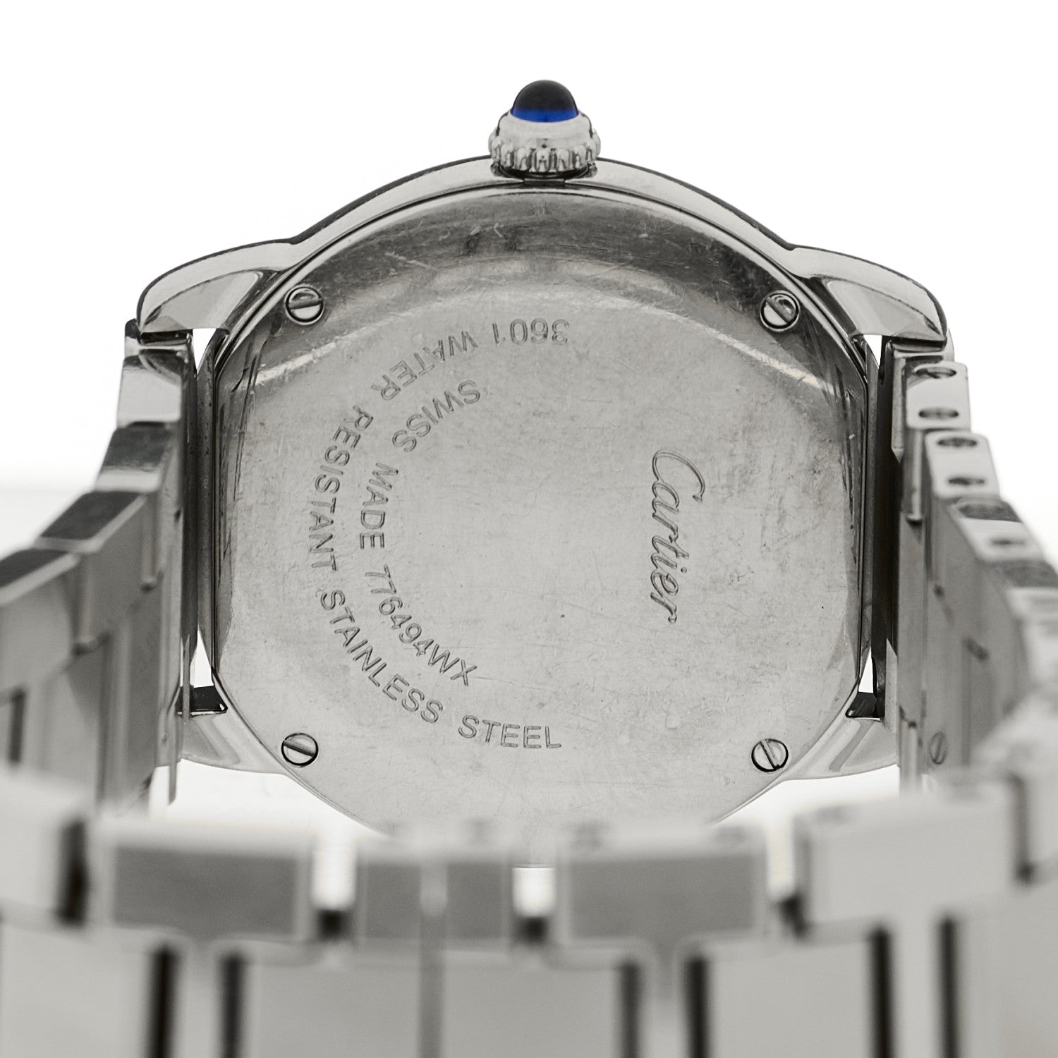 Cartier Stainless Steel 29mm Ronde Solo Quartz Watch 4 of 5