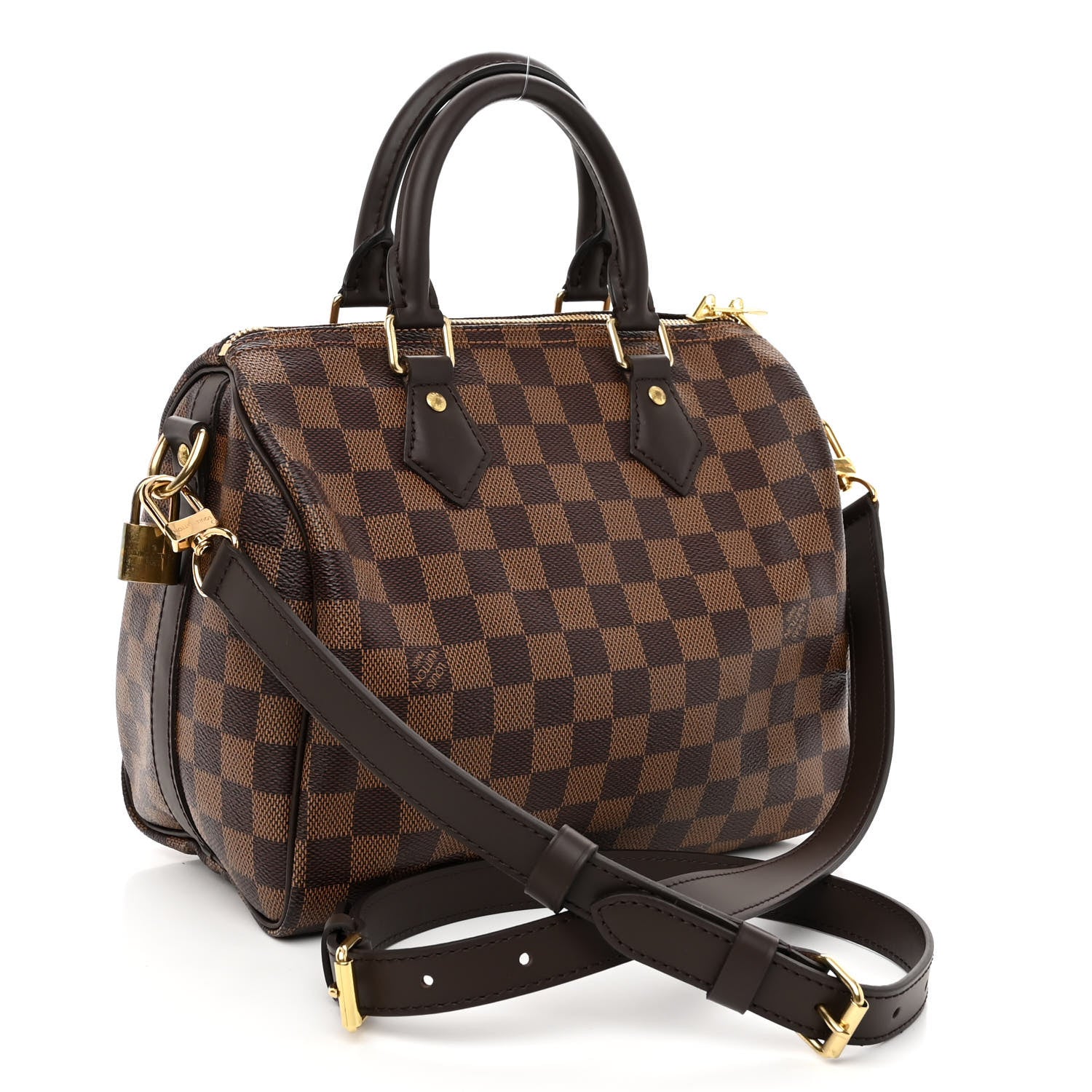 Louis Vuitton Damier Ebene Speedy Bandouliere 25 3 of 11