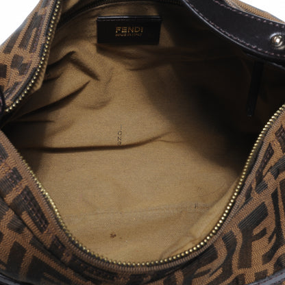Fendi Zucca Cuoio Lucido Chef Hobo Tobacco Moro 5 of 8