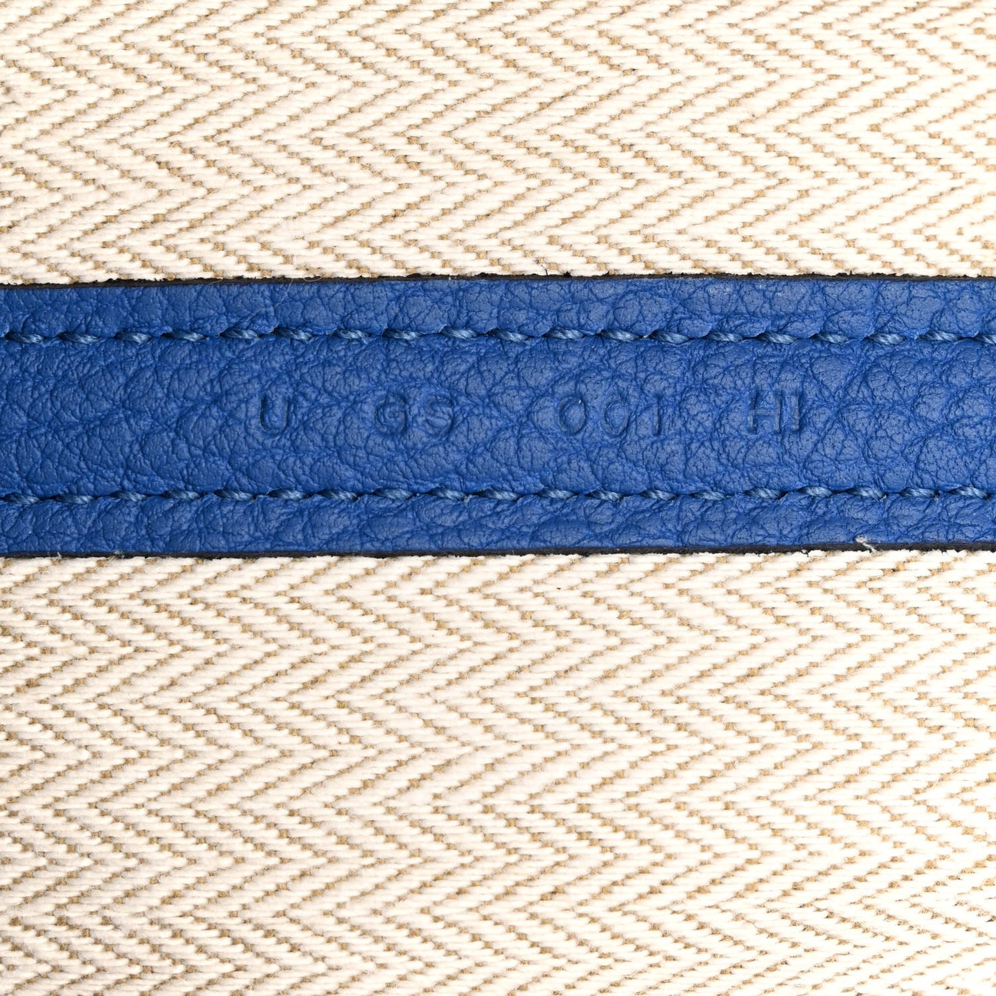Vache Country Garden Party 36 MM Bleu Zellige