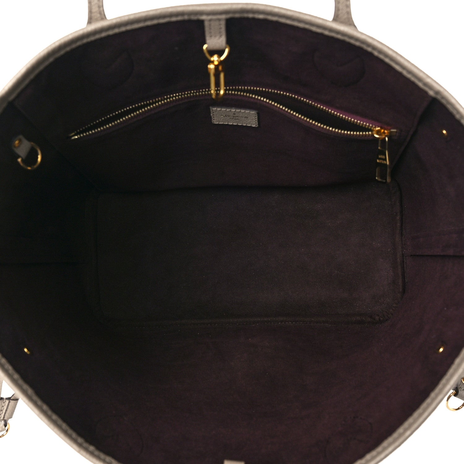 Louis Vuitton Empreinte Monogram Giant Neverfull MM Tourterelle 5 of 9