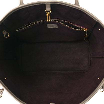 Louis Vuitton Empreinte Monogram Giant Neverfull MM Tourterelle 5 of 9