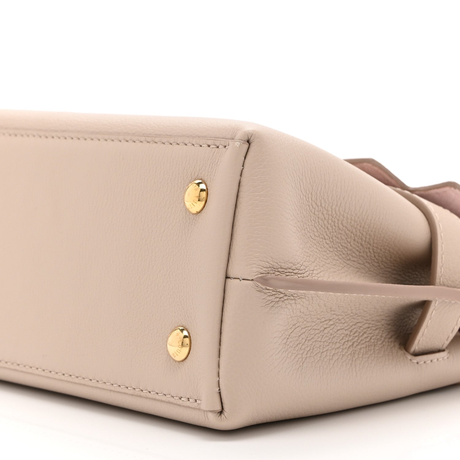 Louis Vuitton Soft Calfskin Mini Lockme Ever Greige 9 of 9