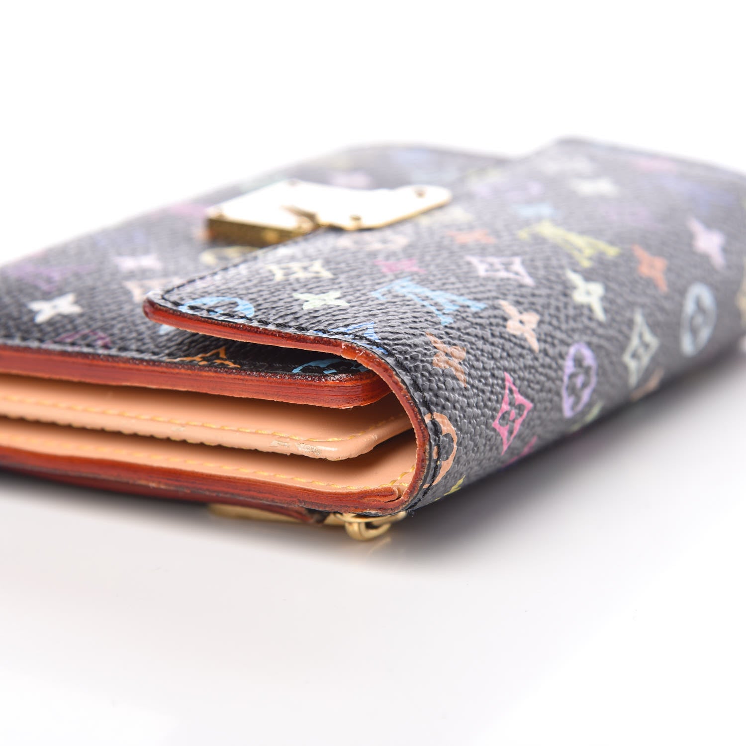 Louis Vuitton Monogram Multicolor Koala Wallet Black 10 of 17