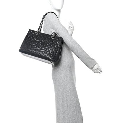 Chanel Caviar Quilted Grand Shopping Tote GST 2 of 10