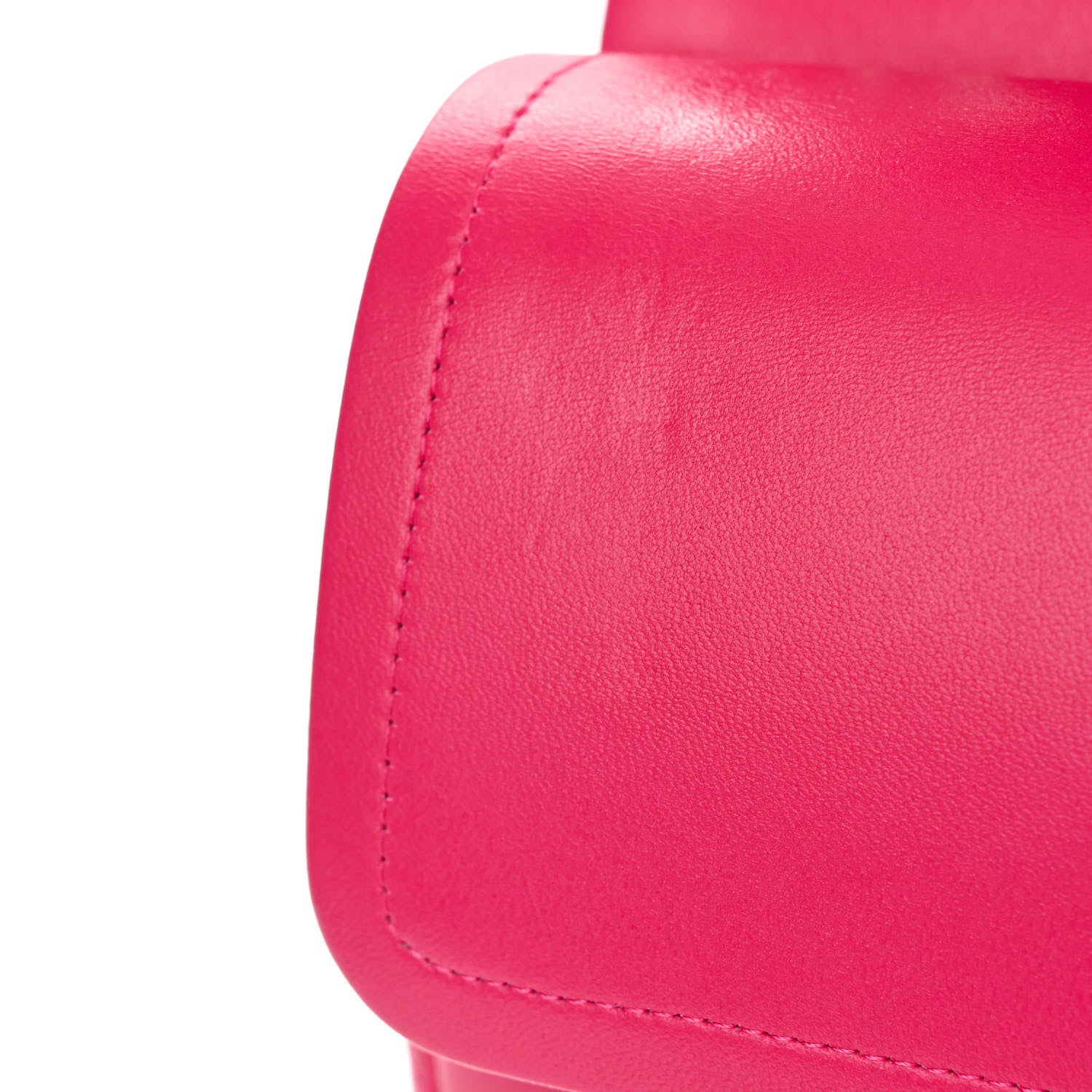 Chanel Lambskin Quilted Jumbo Double Flap Dark Pink 11 of 11