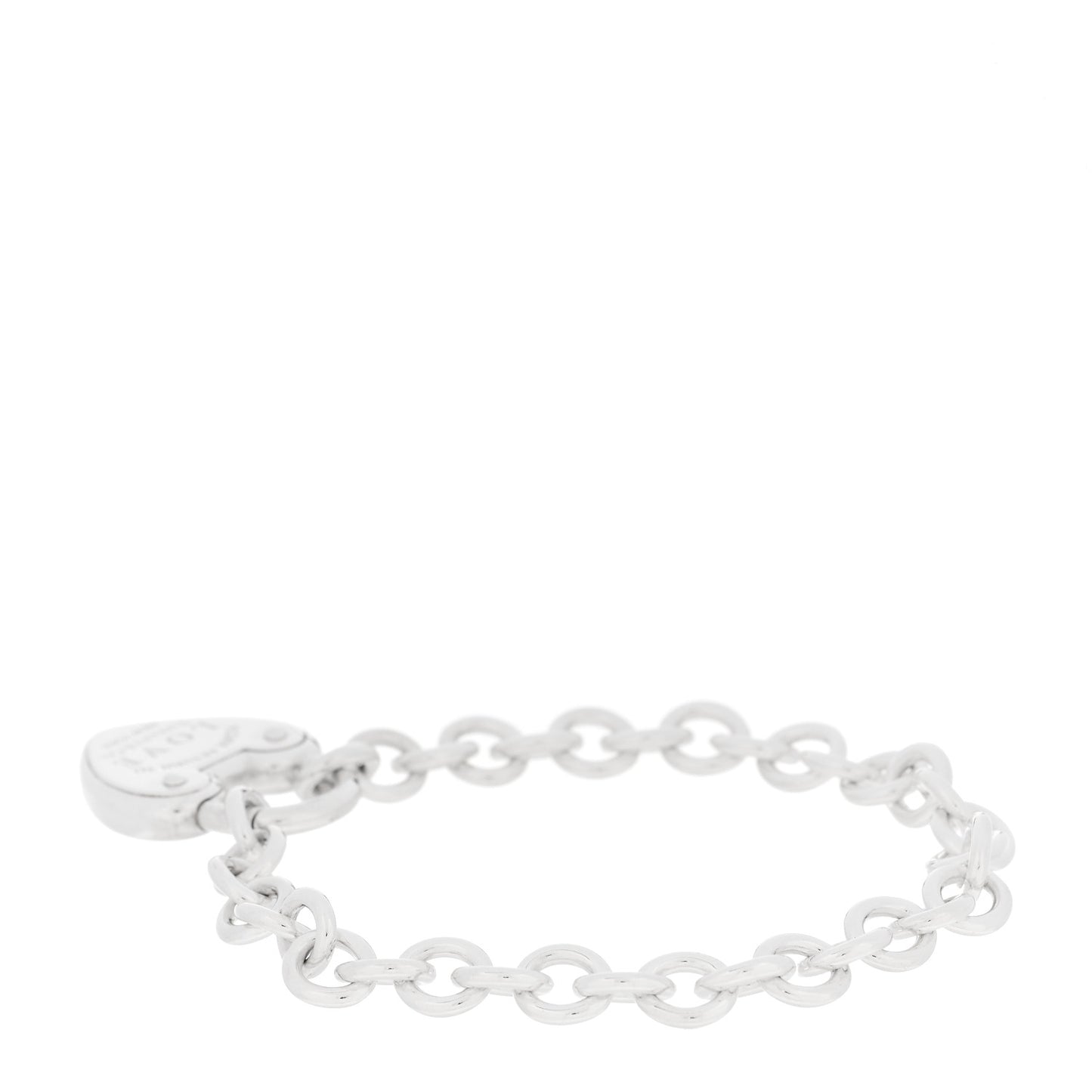 Sterling Silver Return to Tiffany Love Lock Bracelet