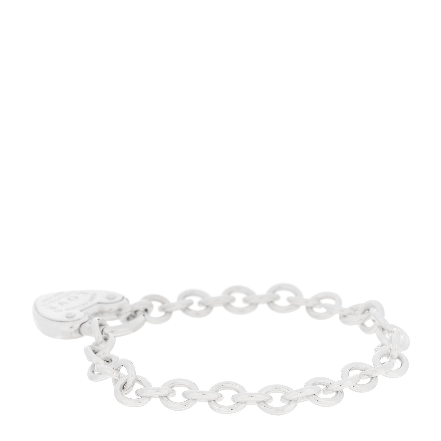 Tiffany Sterling Silver Return to Tiffany Love Lock Bracelet 2 of 4