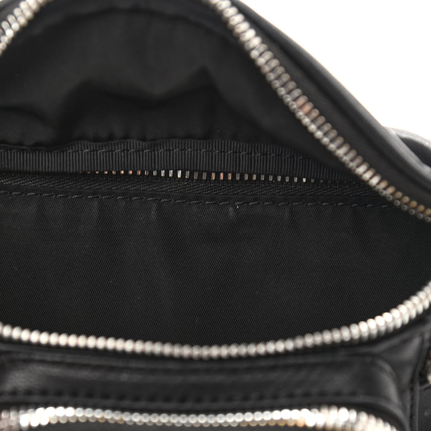 Lambskin Mini Attica Belt Bag Black