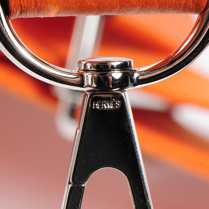 Hermes Taurillon Clemence Evelyne PM III Orange 14 of 15