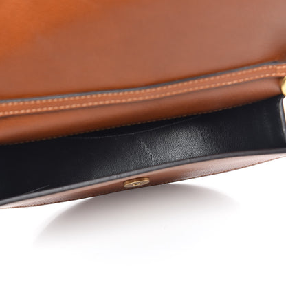 Chloe Calfskin Small Nile Bracelet Minaudiere Bag Caramel 5 of 12