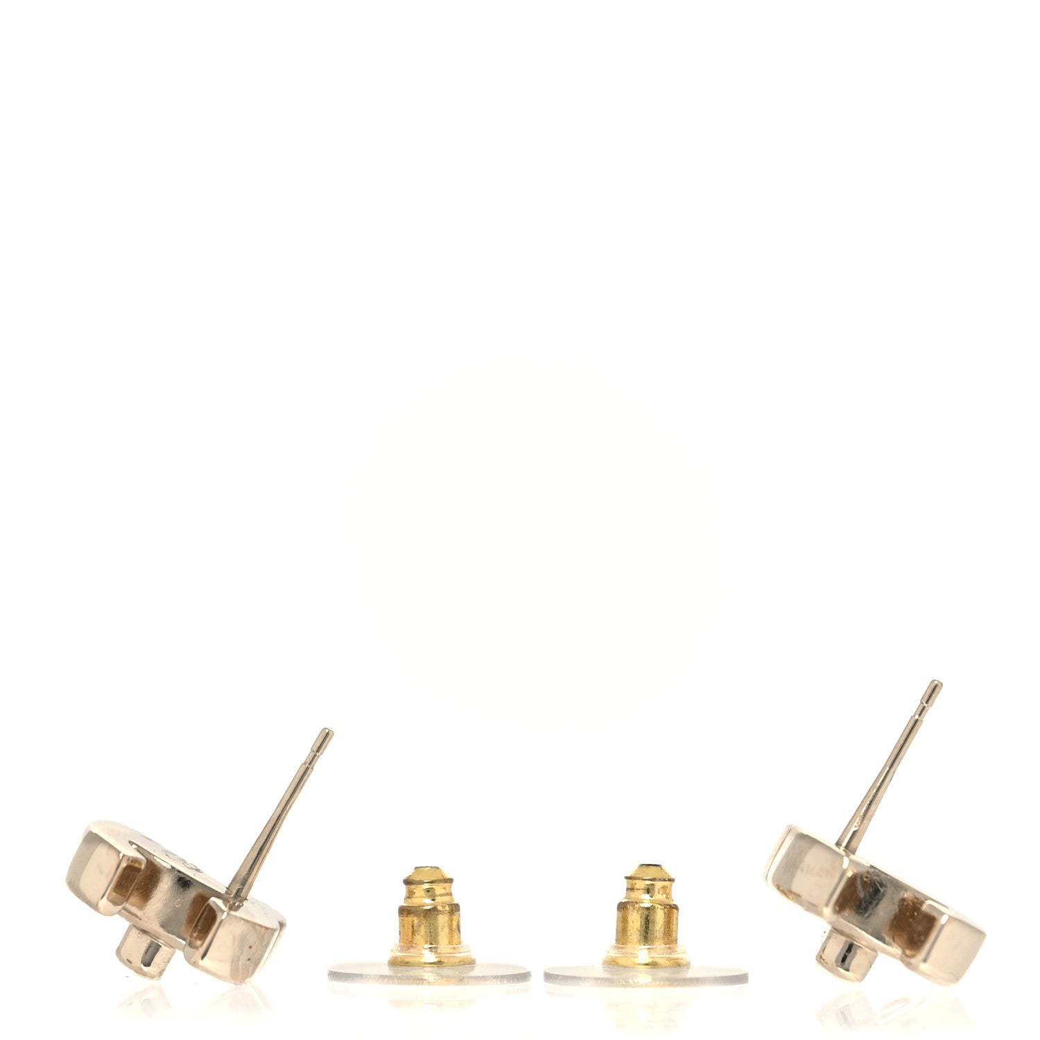 Chanel Metal CC Turnlock Earrings Gold 5 of 10