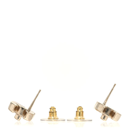 Chanel Metal CC Turnlock Earrings Gold 5 of 10