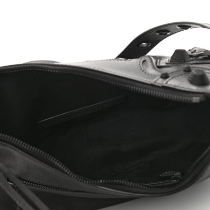 Balenciaga Used Calfskin Small Le Cagole Shoulder Bag Black 5 of 10