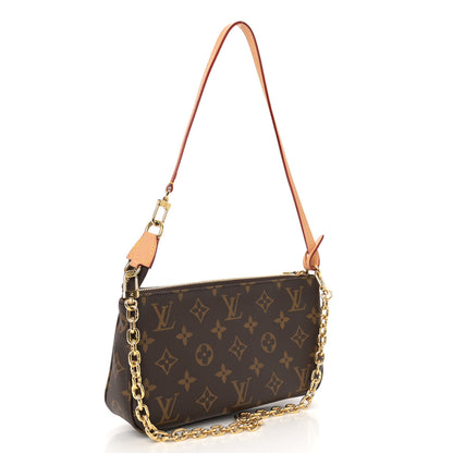 Louis Vuitton Monogram Chain Pochette Accessories 3 of 10