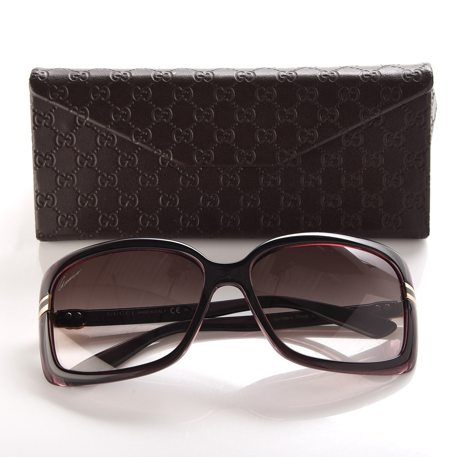 Gucci GG Web Sunglasses GG3188/S Purple 8 of 8