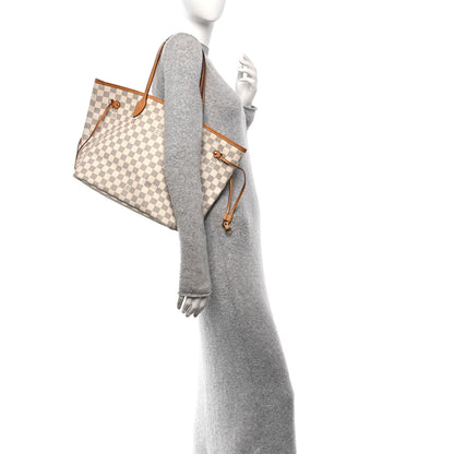 Louis Vuitton Damier Azur Neverfull MM 2 of 10