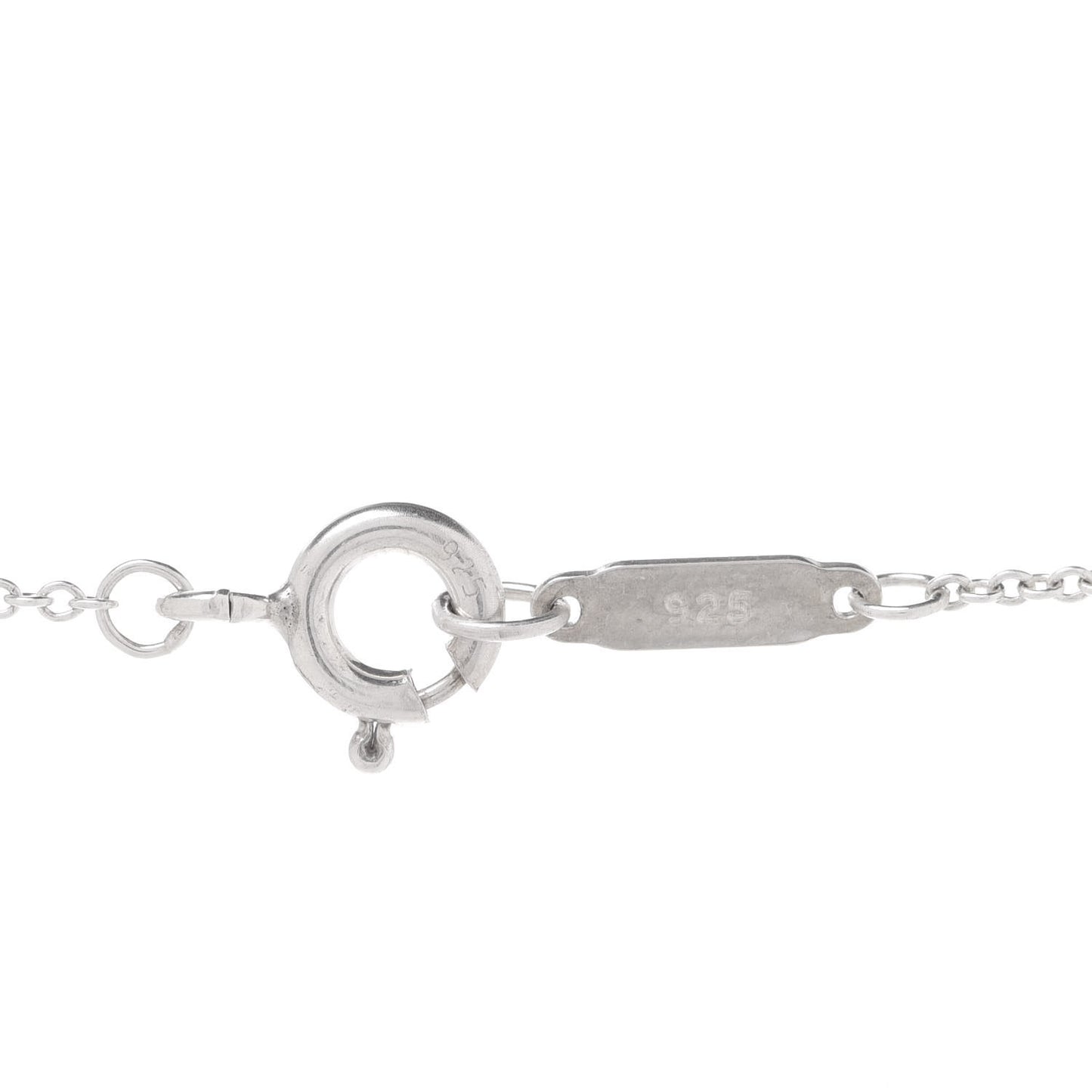 Sterling Silver Letter R Disc Pendant Necklace