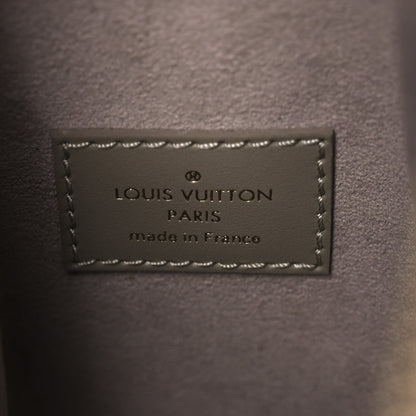 Louis Vuitton Calfskin Side Trunk MM Taupe 6 of 11