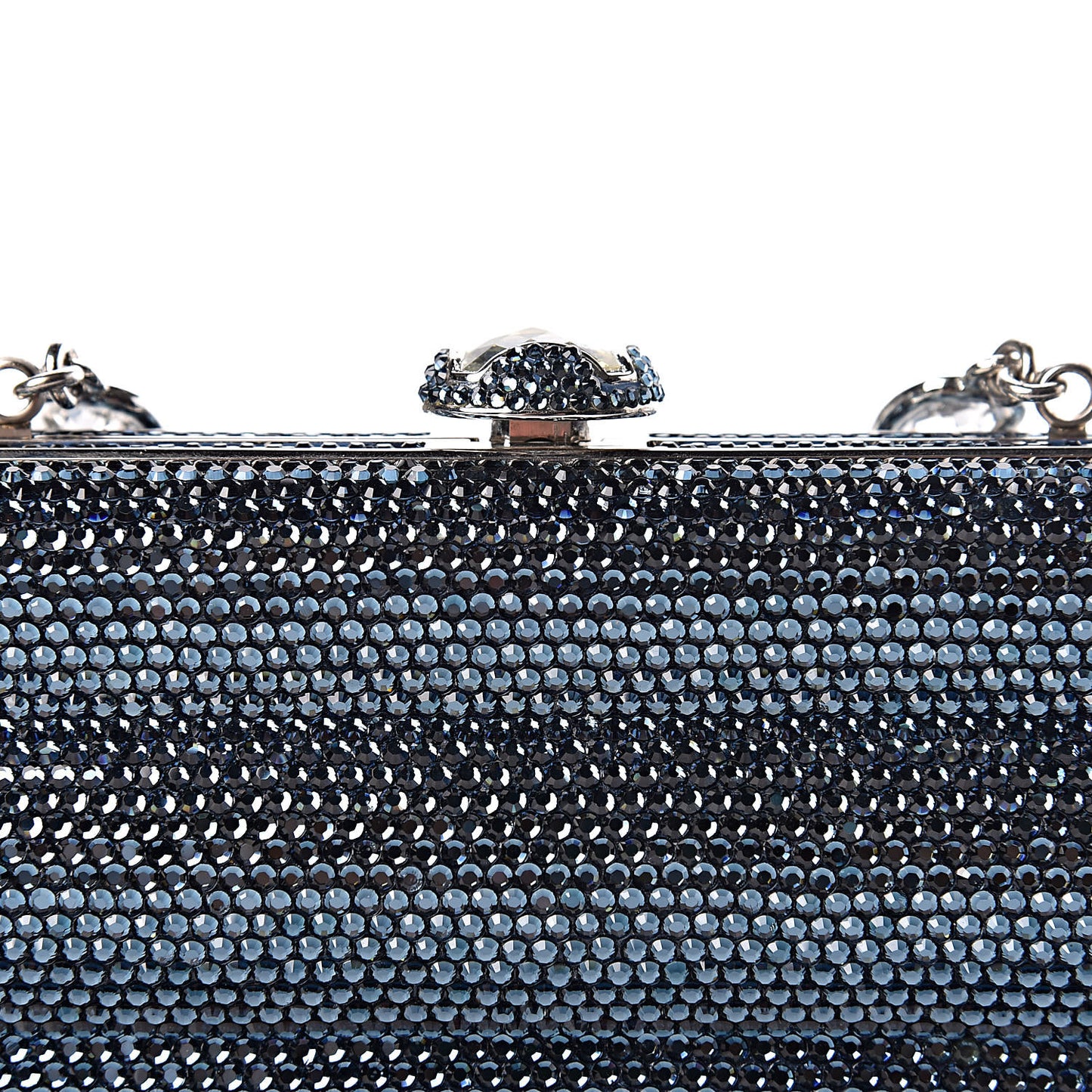 Swarovski Crystal Clutch Dark Blue