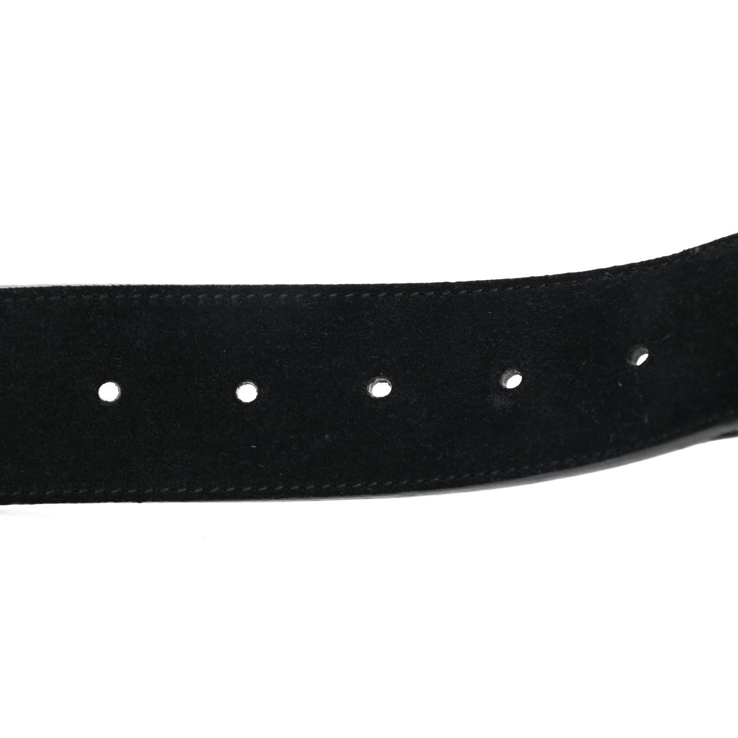 Gucci GG Supreme Monogram Suede Dionysus 40mm Belt 70 28 Beige Black 6 of 7
