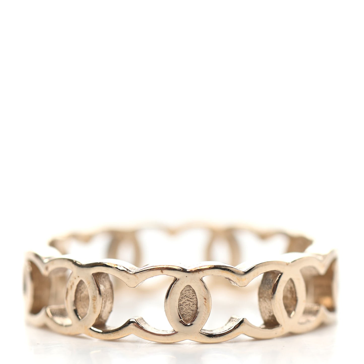 Metal CC Ring 52 Gold