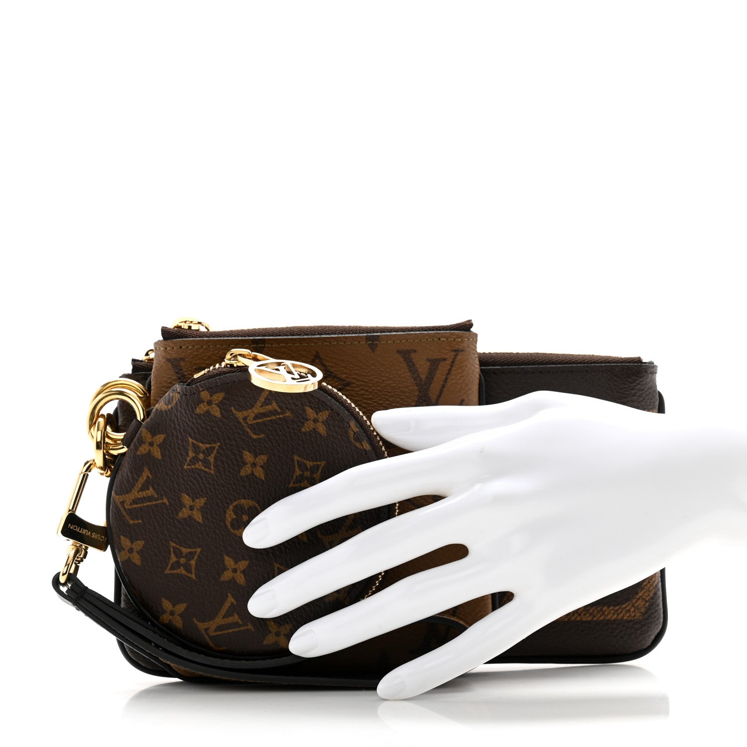 Louis Vuitton Reverse Monogram Giant Trio Pouch 2 of 9