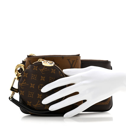 Louis Vuitton Reverse Monogram Giant Trio Pouch 2 of 9