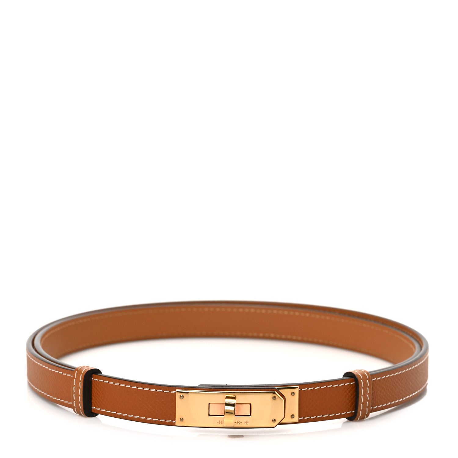 Hermes Epsom Kelly Belt Gold 1 of 3