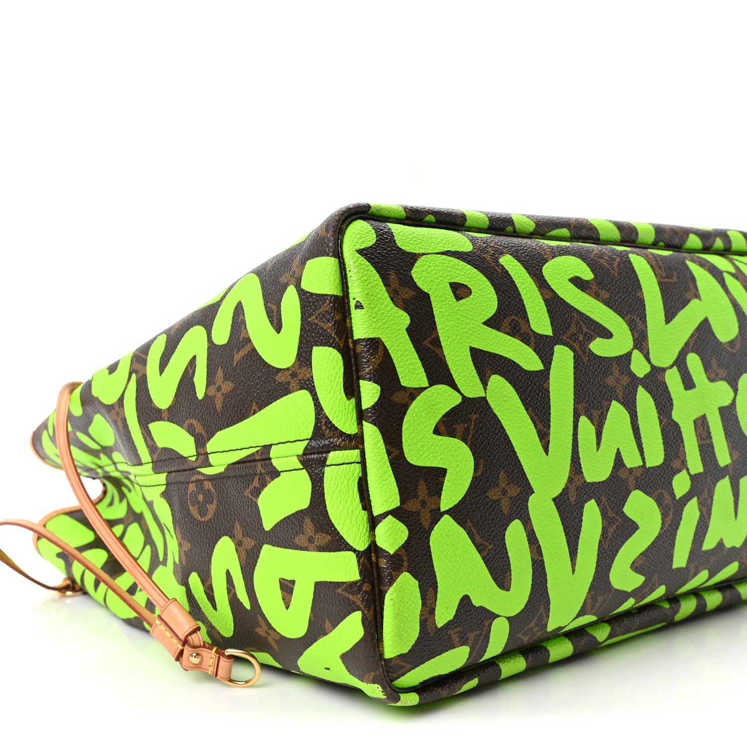 Louis Vuitton Monogram Graffiti Neverfull GM Green 8 of 9