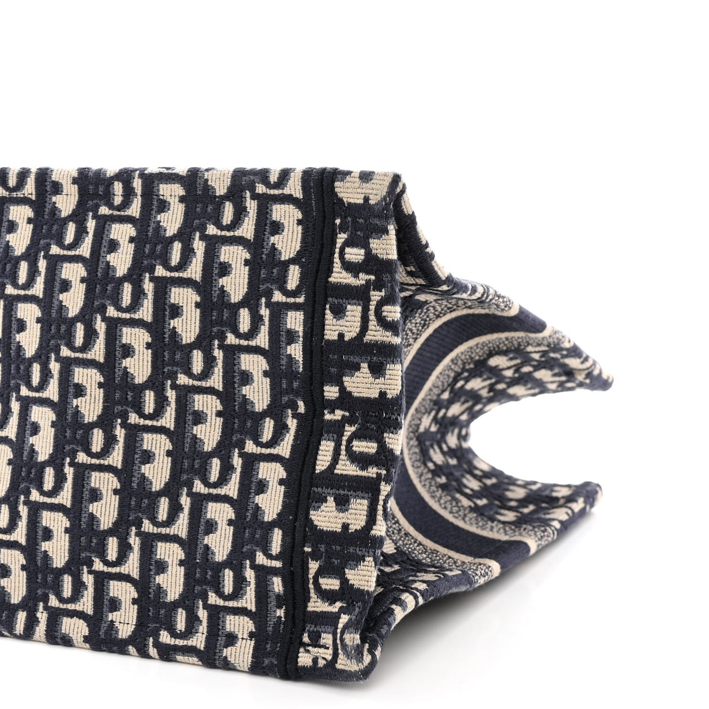 Oblique Medium Book Tote Blue Multicolor