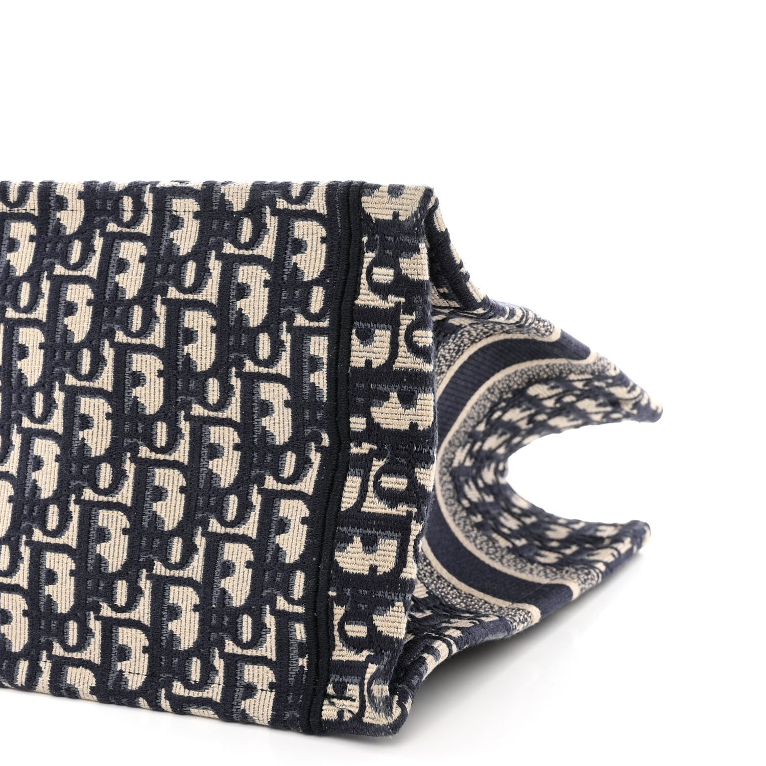 Christian Dior Oblique Medium Book Tote Blue Multicolor 10 of 11