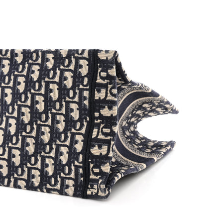 Christian Dior Oblique Medium Book Tote Blue Multicolor 10 of 11