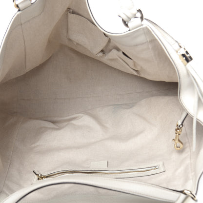 Gucci Pebbled Calfskin Large Soho Shoulder Bag Off White 5 of 15