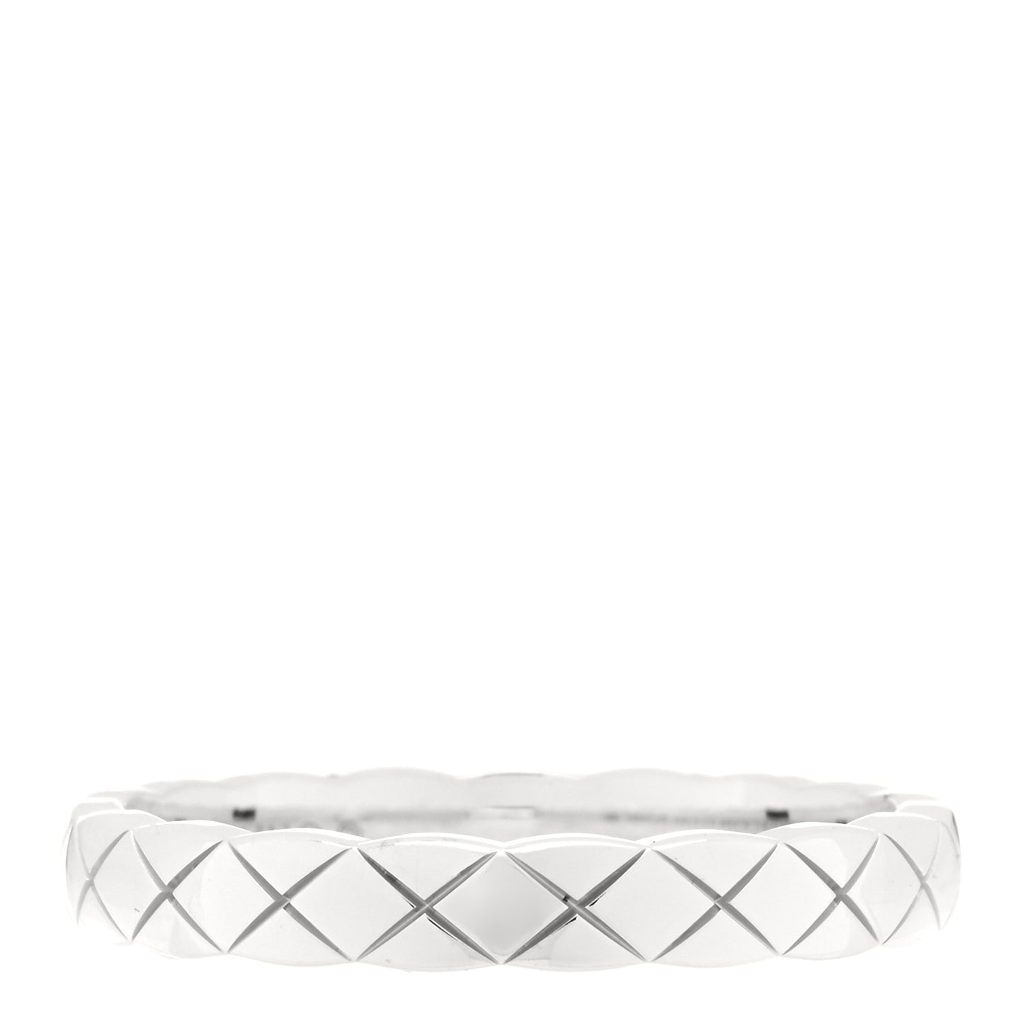 18K White Gold Mini Coco Crush Ring 57 8