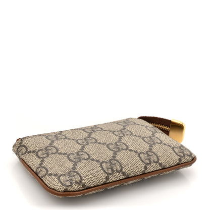 Gucci GG Supreme Monogram Key Case Beige Ebony Cuir 4 of 8