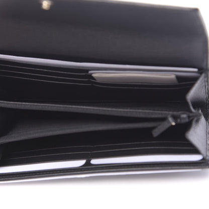 Gucci Microguccissima Bow Continental Wallet Black 5 of 8