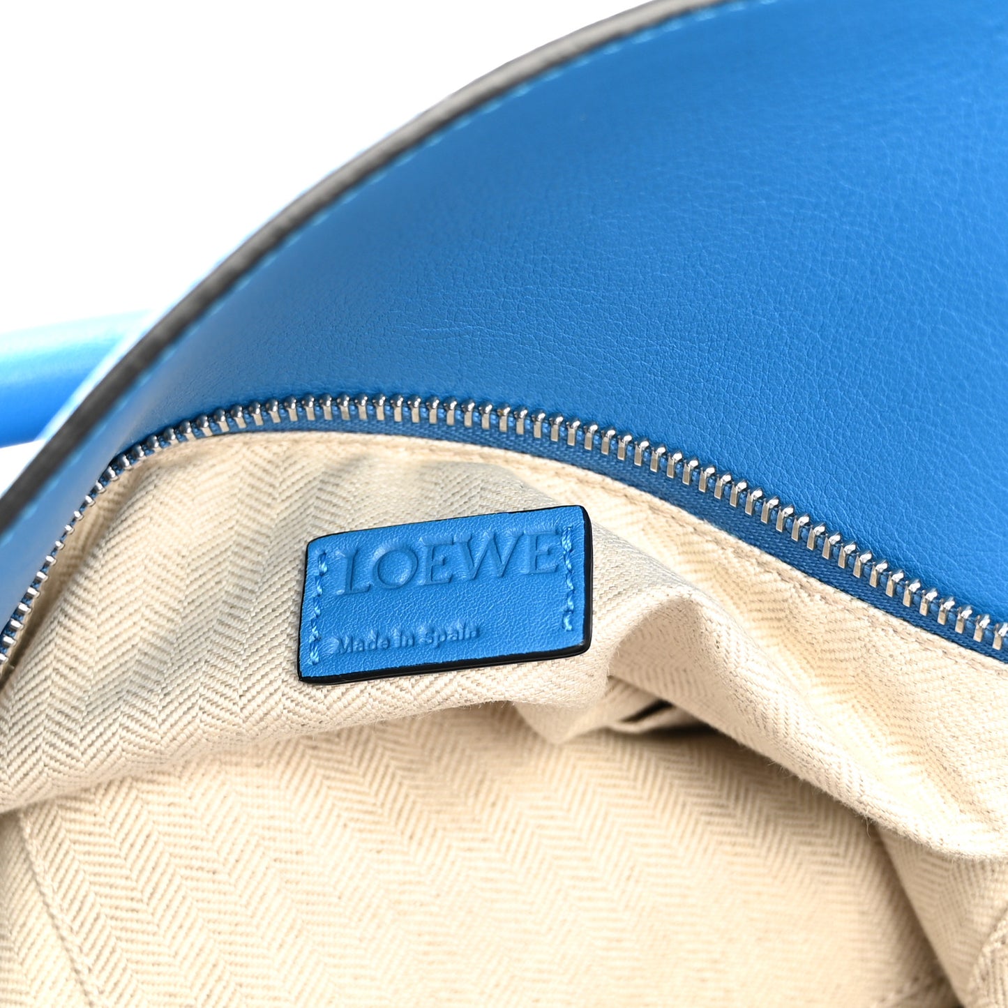 Calfskin Large Puzzle Bag Scuba Blue